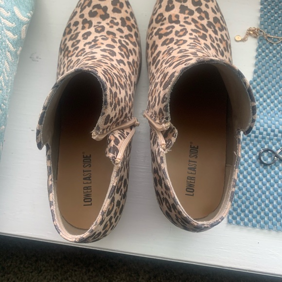 Leopard Ankle Boots - Picture 2 of 5